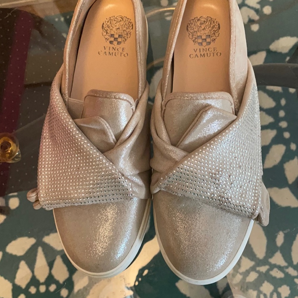 Vince Camuto “fancy” sneakers suede